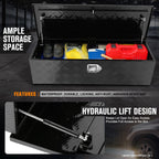 Aluminum Recessed Side Handle Tool Box for Truck (39"x13.4"x10")