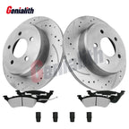Rear Brake Rotors & Pads for Chrysler Town & Country, Grand Caravan (2001–2007)