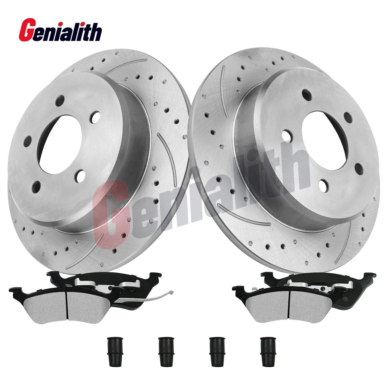 Rear Brake Rotors & Pads for Chrysler Town & Country, Grand Caravan (2001–2007)