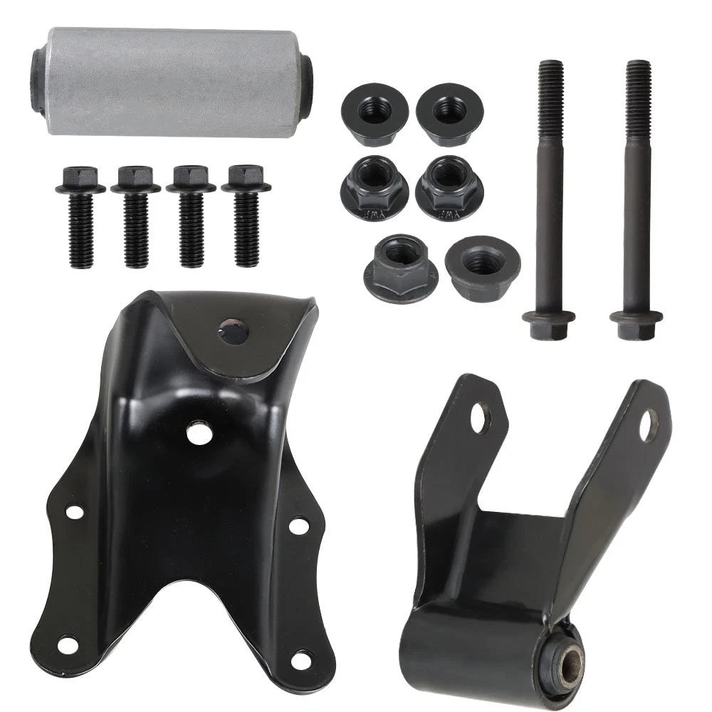 Rear Leaf Spring Shackle Bracket Hanger Kit for Ford F250 Bronco (4WD)