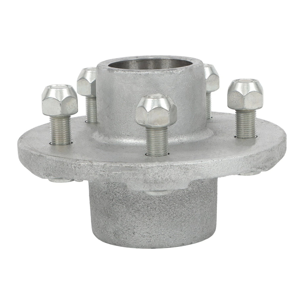 Pre Greased Trailer Hub for 3500lb Trailer Axle (5 on 4.5")