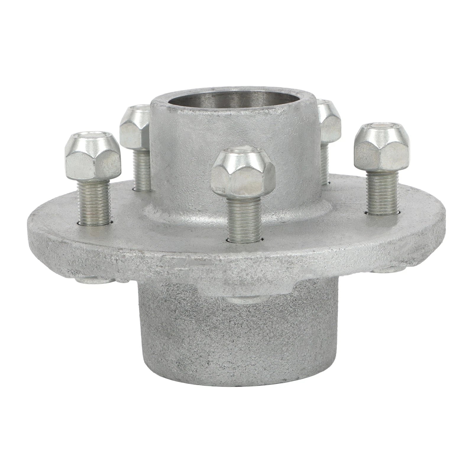Pre Greased Trailer Hub for 3500lb Trailer Axle (5 on 4.5")