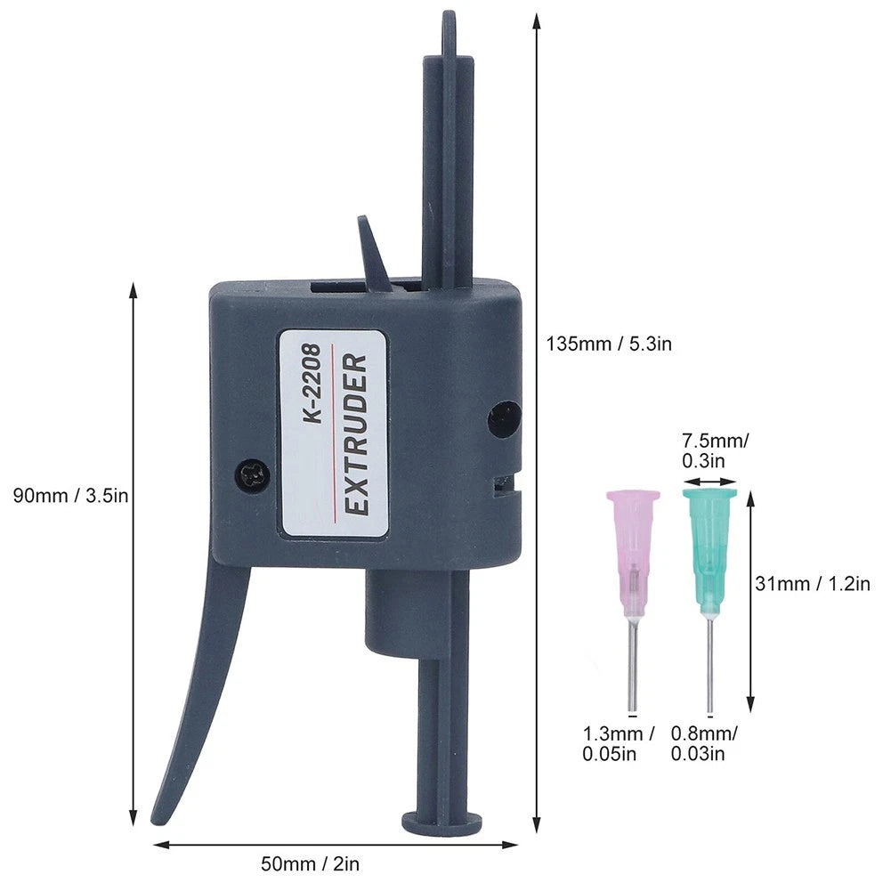 Extruder Flux Dispenser 0.8mm/1.3mm Accessories for 3D Printers