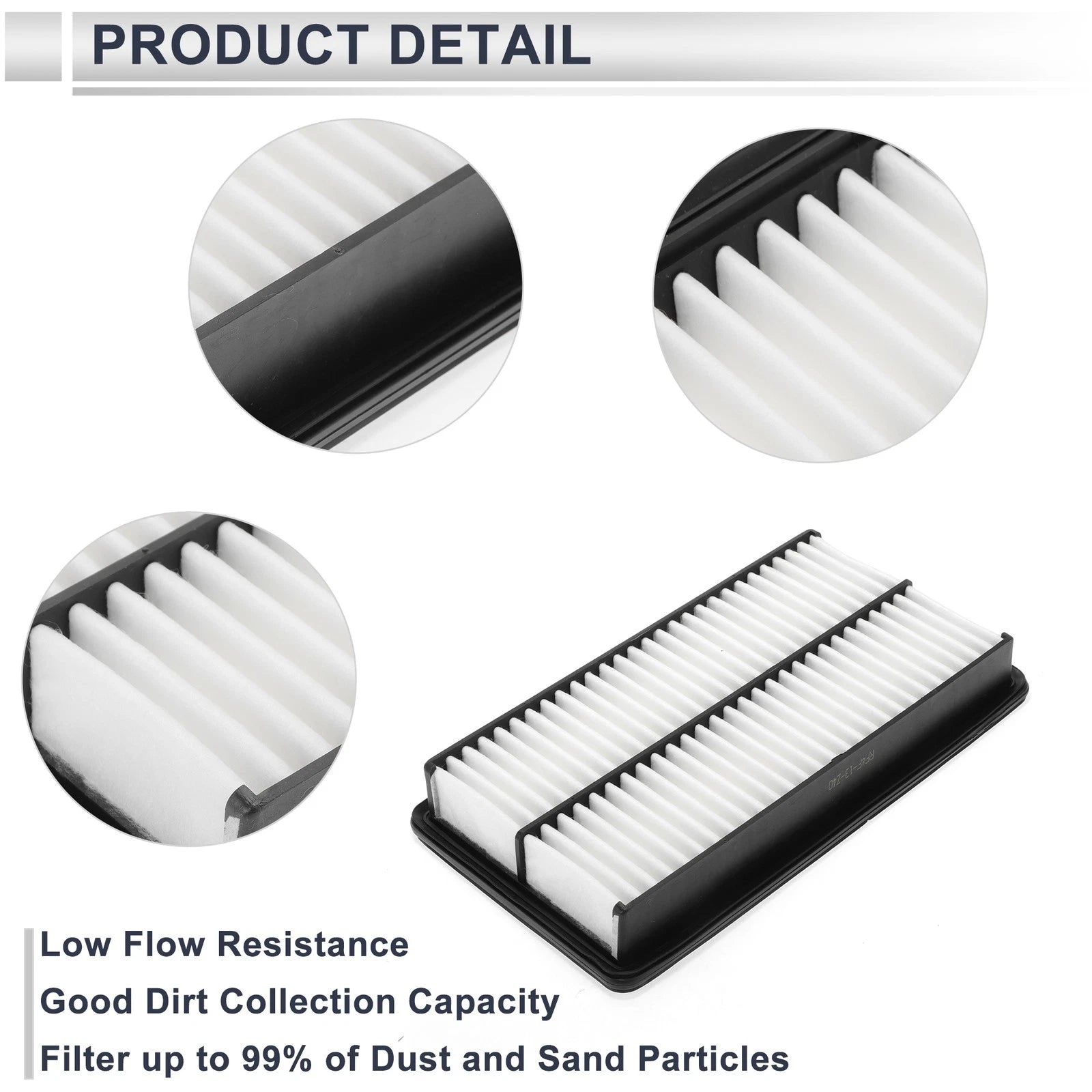 Car Engine Air Filter No.RF4F13Z40 for Mazda 6 (2003–2008)