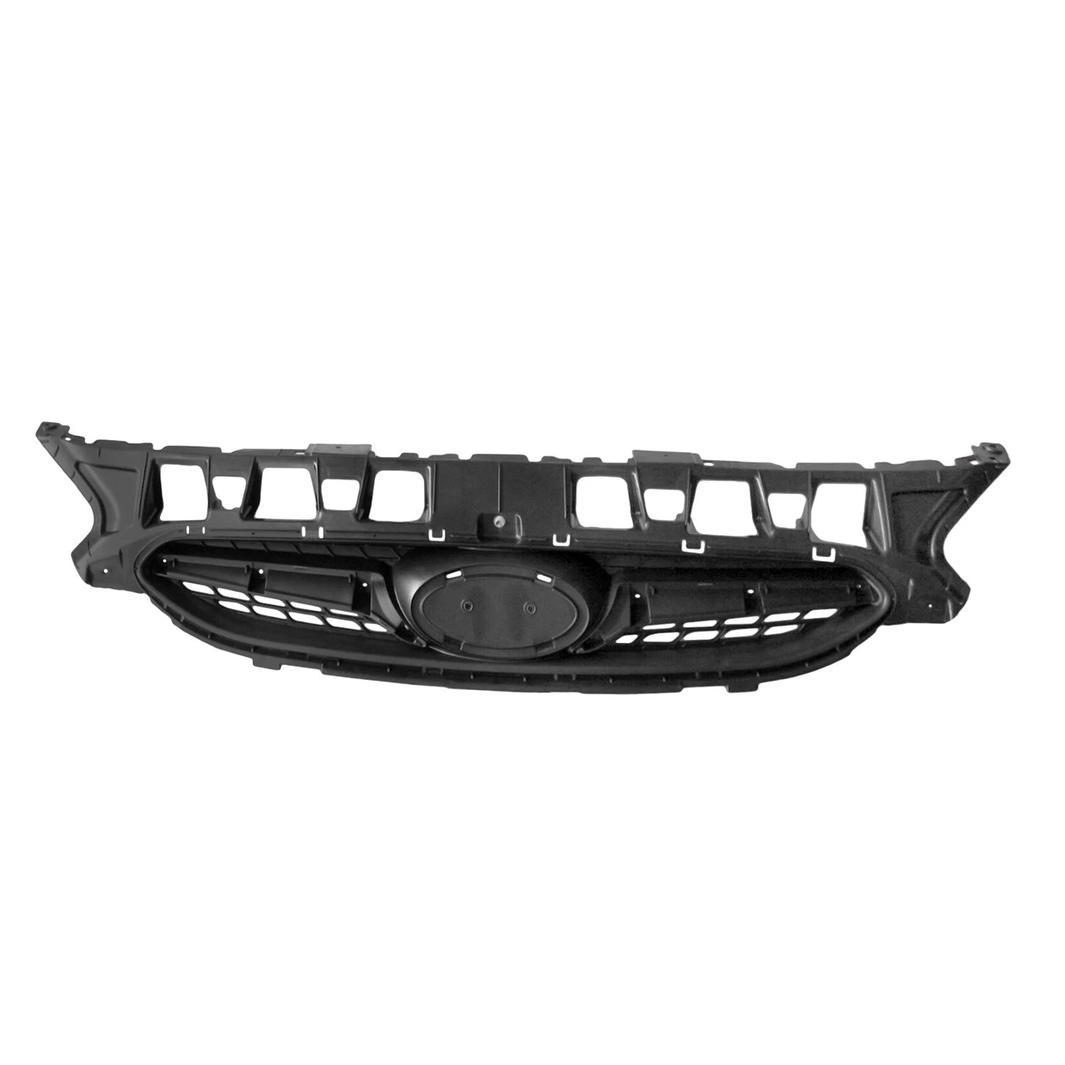 Replacement Black Grille w/Mesh Insert for 2013 Hyundai Accent Hatchback