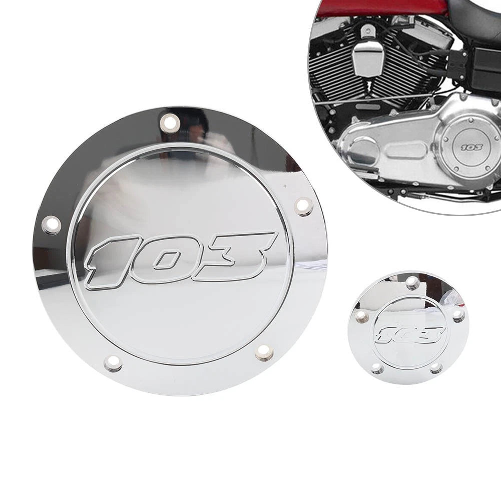 Chrome Timing Cover for Harley Dyna Softail Touring (1999–2017)