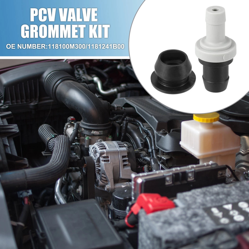 PCV Valve Grommet Kit No. 118100M300/1181241B00 for Nissan Sentra 200SX (1995–1999)