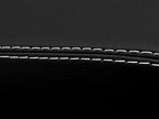 Leather Console Lid Armrest Cover for Toyota Camry (2012–2017) White Stitch