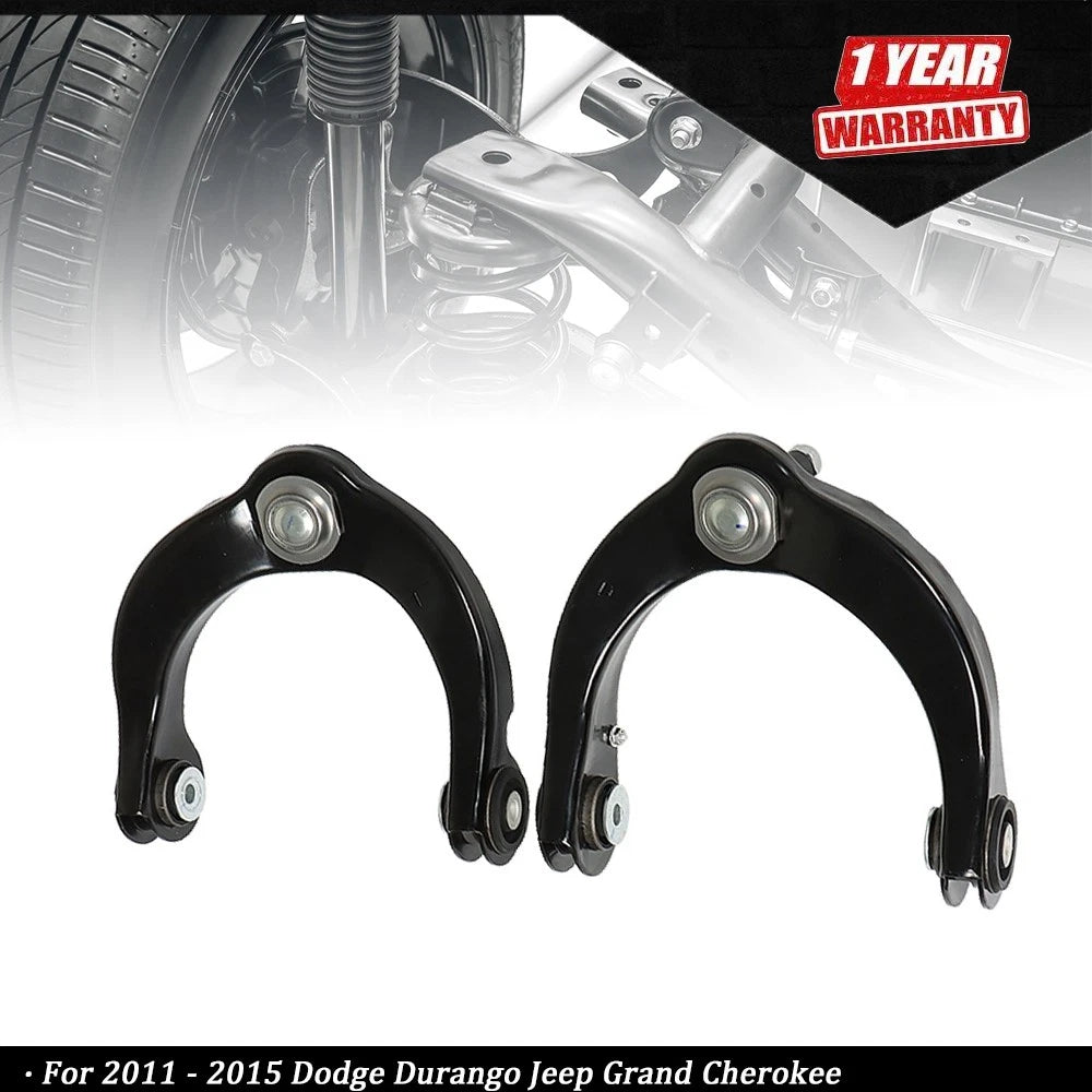 Set of 2 Front Upper Control Arms for Dodge Durango Jeep Grand Cherokee (2011-2015)