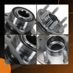 Pair Wheel Hub Assembly for Chevrolet Colorado 4WD (2015–2021)