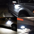 18-LED Side View Under Mirror Puddle Light for Ford F150 (2007–2019)