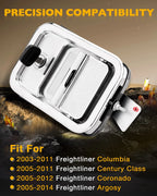Front Left Exterior Door Handle w/ Lock Cylinder for Freightliner Columbia (2003–2014)