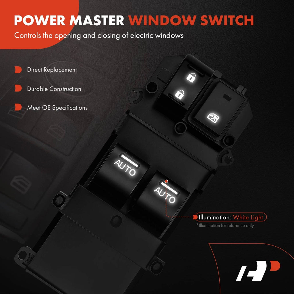 Front Left Power Window Switch for Honda Accord (2011-2012)