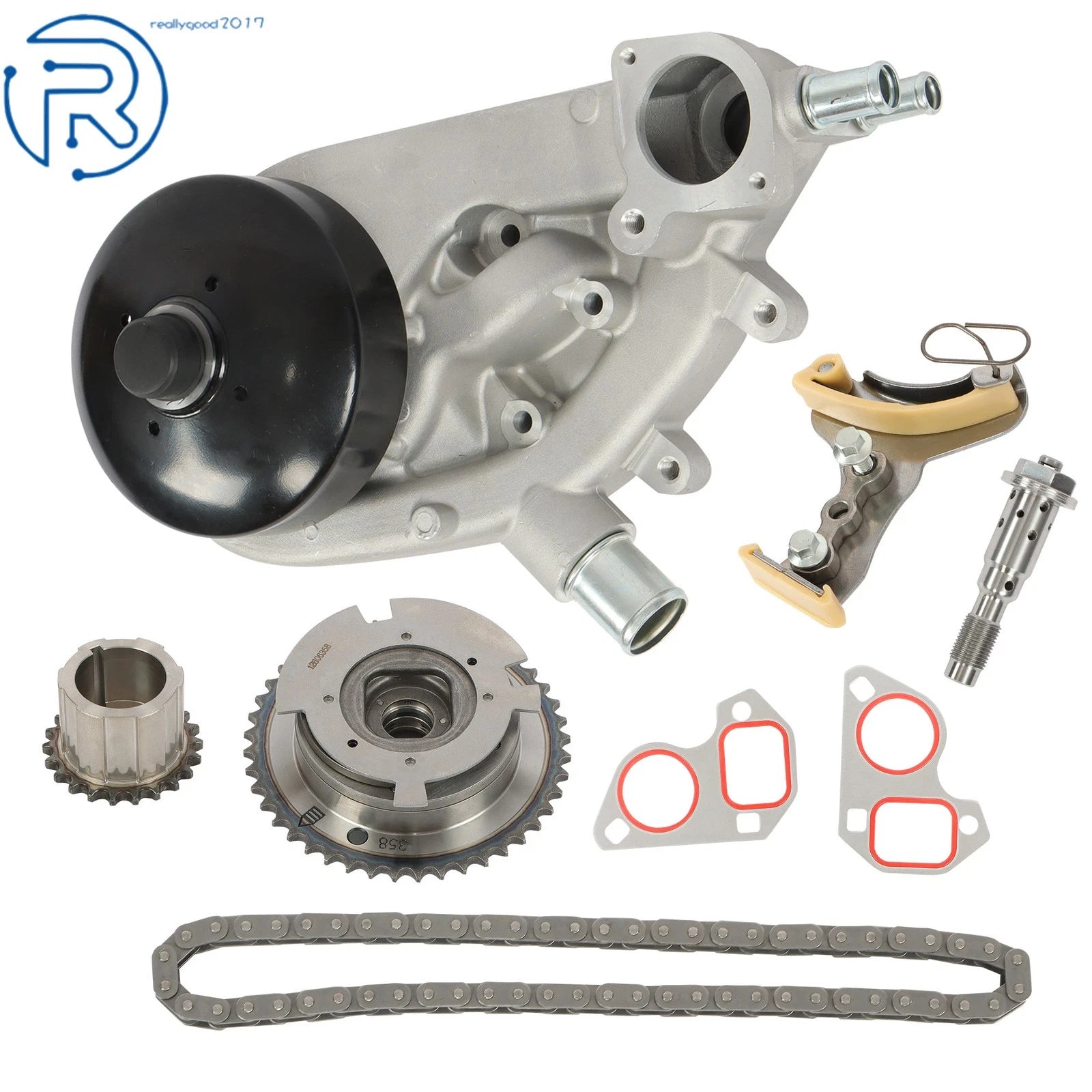 Timing Chain Kit with Water Pump for Chevy Express Camaro Impala (2007–2015)