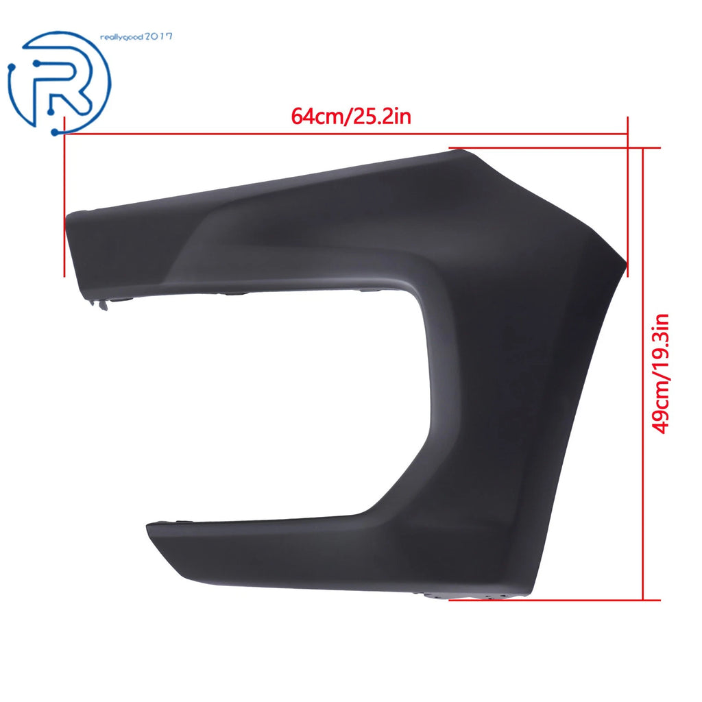 Set of 2 Front Bumper End Caps for Chevrolet Colorado (2021–2022)