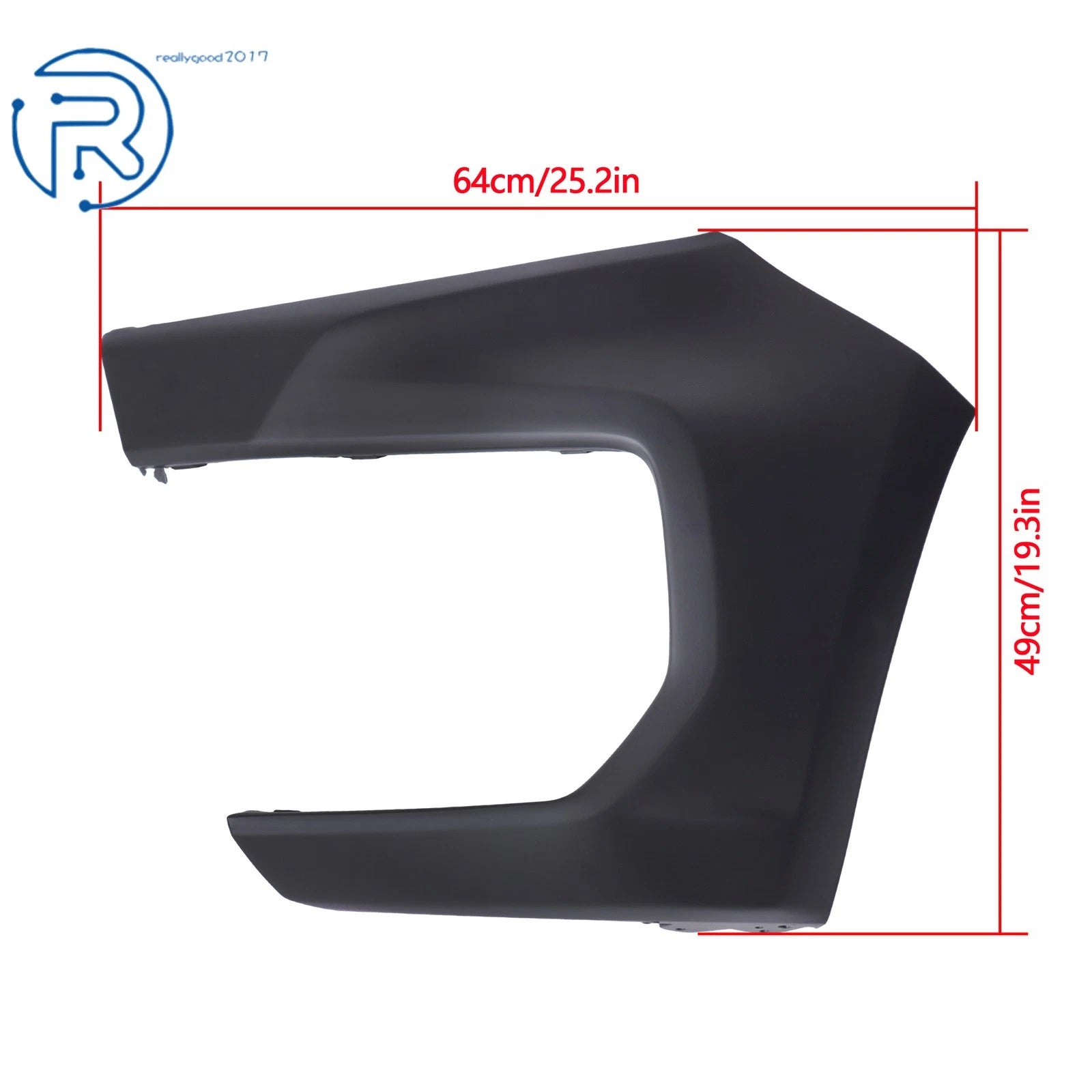 Set of 2 Front Bumper End Caps for Chevrolet Colorado (2021–2022)