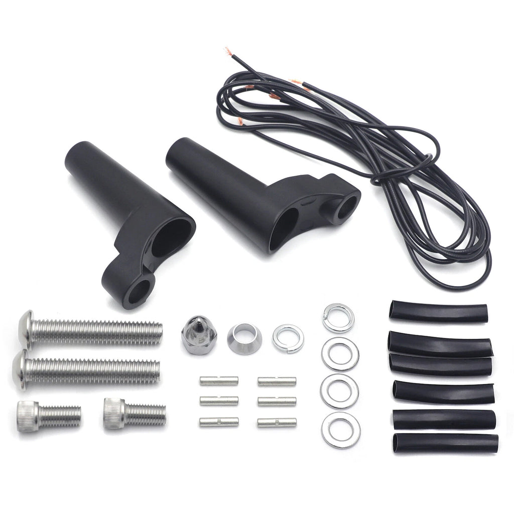 39mm Turn Signal Relocation Kit for Harley-Davidson XL (1988–2005)