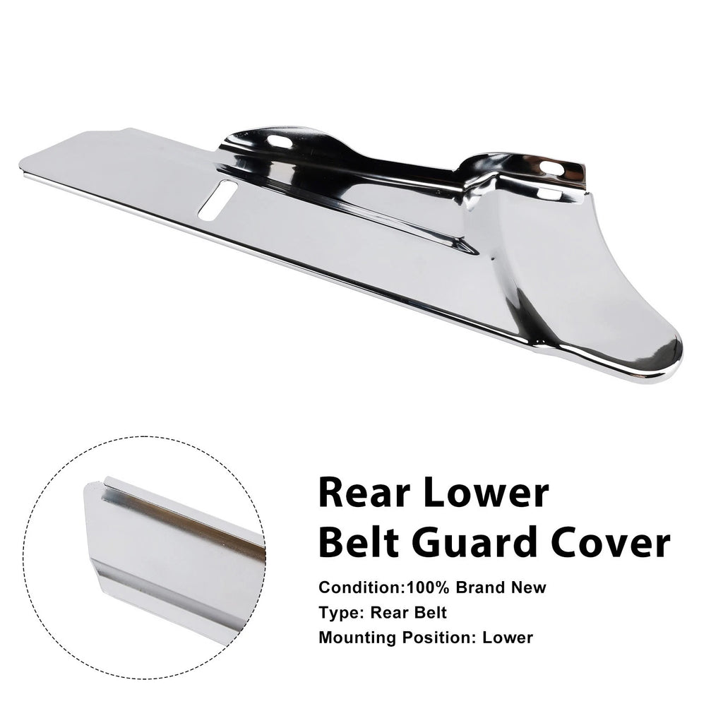 Rear Lower Belt Guard Cover for Harley Touring FLHX, FLHR (2006–2023)