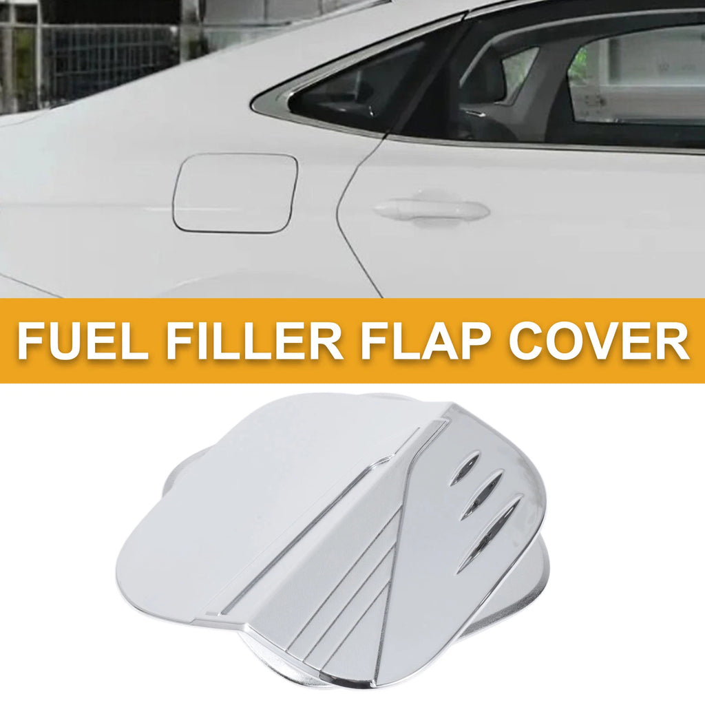 Fuel Tank Door Cap for Honda Civic (2022–2025) Chrome Silver Tone
