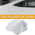 Fuel Tank Door Cap for Honda Civic (2022–2025) Chrome Silver Tone