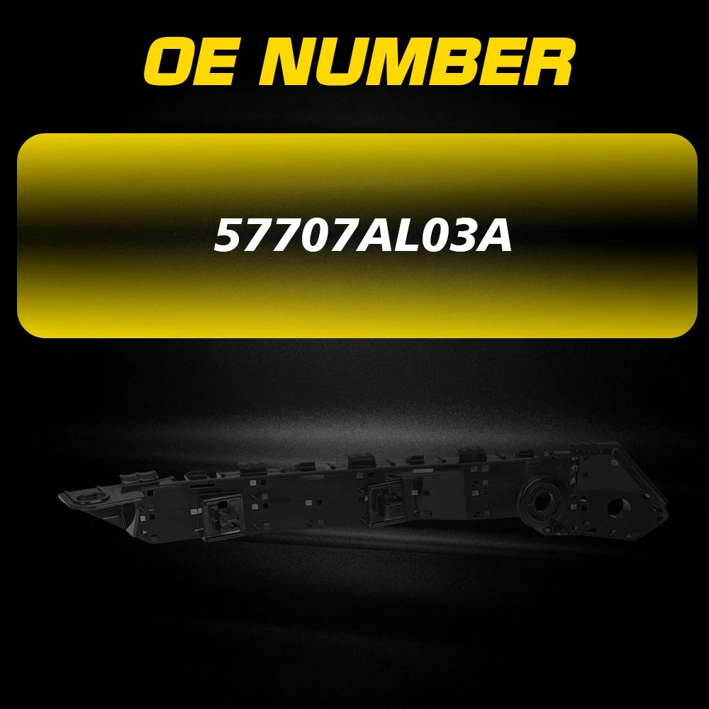 Set of 2 Bumper Brackets for Toyota Corolla (2011–2013)