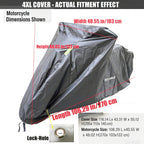 4XL Motorcycle Cover for Honda Goldwing GL1800 1500 1200 1000 1100 (2001–2023) Waterproof