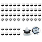 50 Car Door Rivet Fasteners for Renault Clio (OEM 7703077476)