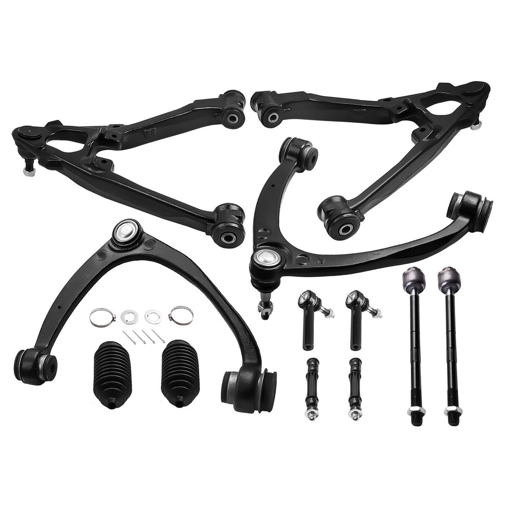 12x Front Lower Control Arm Ball Joint Tie Rod End for GMC Sierra 1500 (2007–2013)