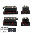 4-Corner Block Manifold Solenoid Valve for Air Suspension