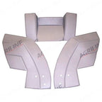 3 Piece Cab Cladding Trim Kit for Massey Ferguson 365 375 390 398 399