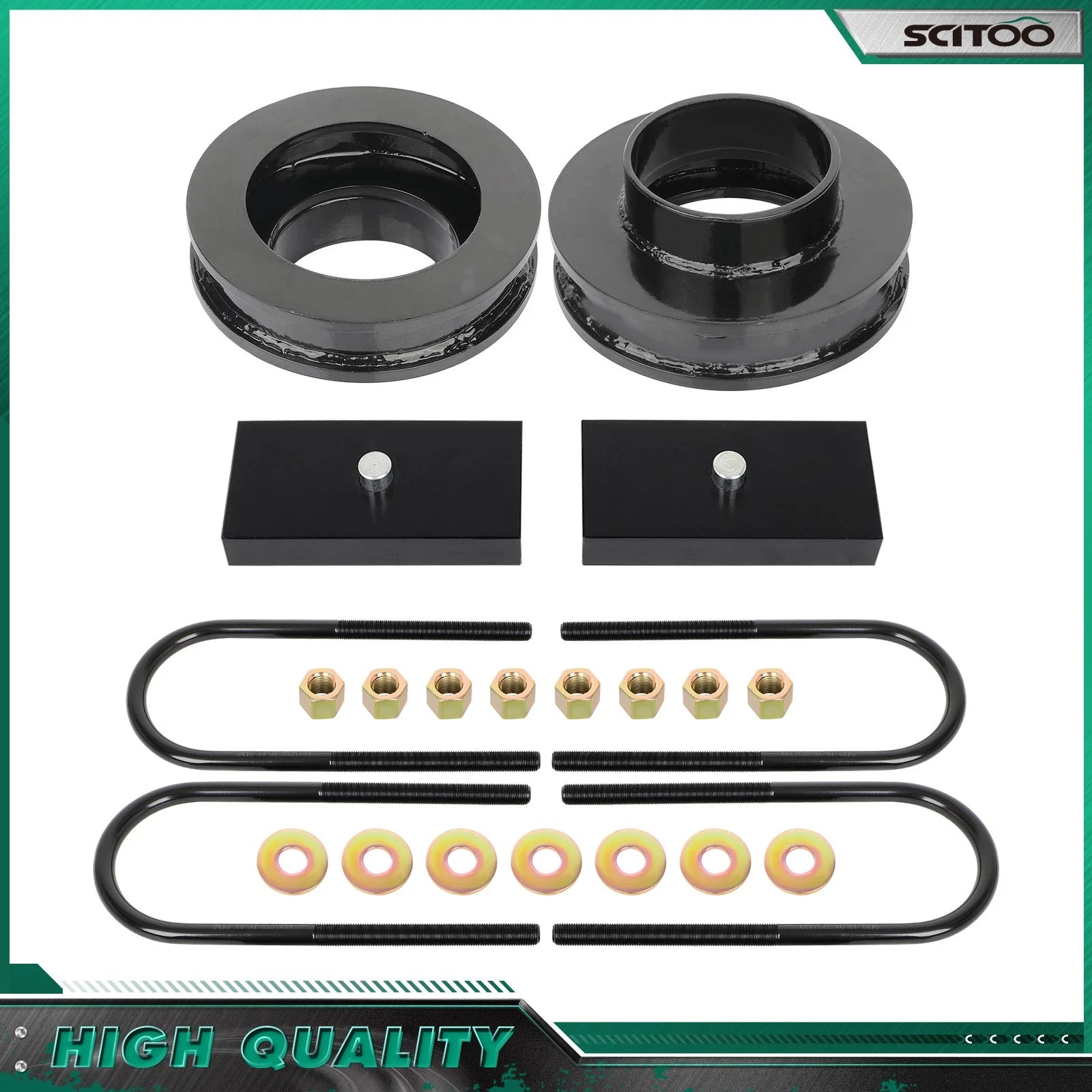 2" Front & 1" Rear Leveling Lift Kit for Dodge Ram 3500 (2003–2011)