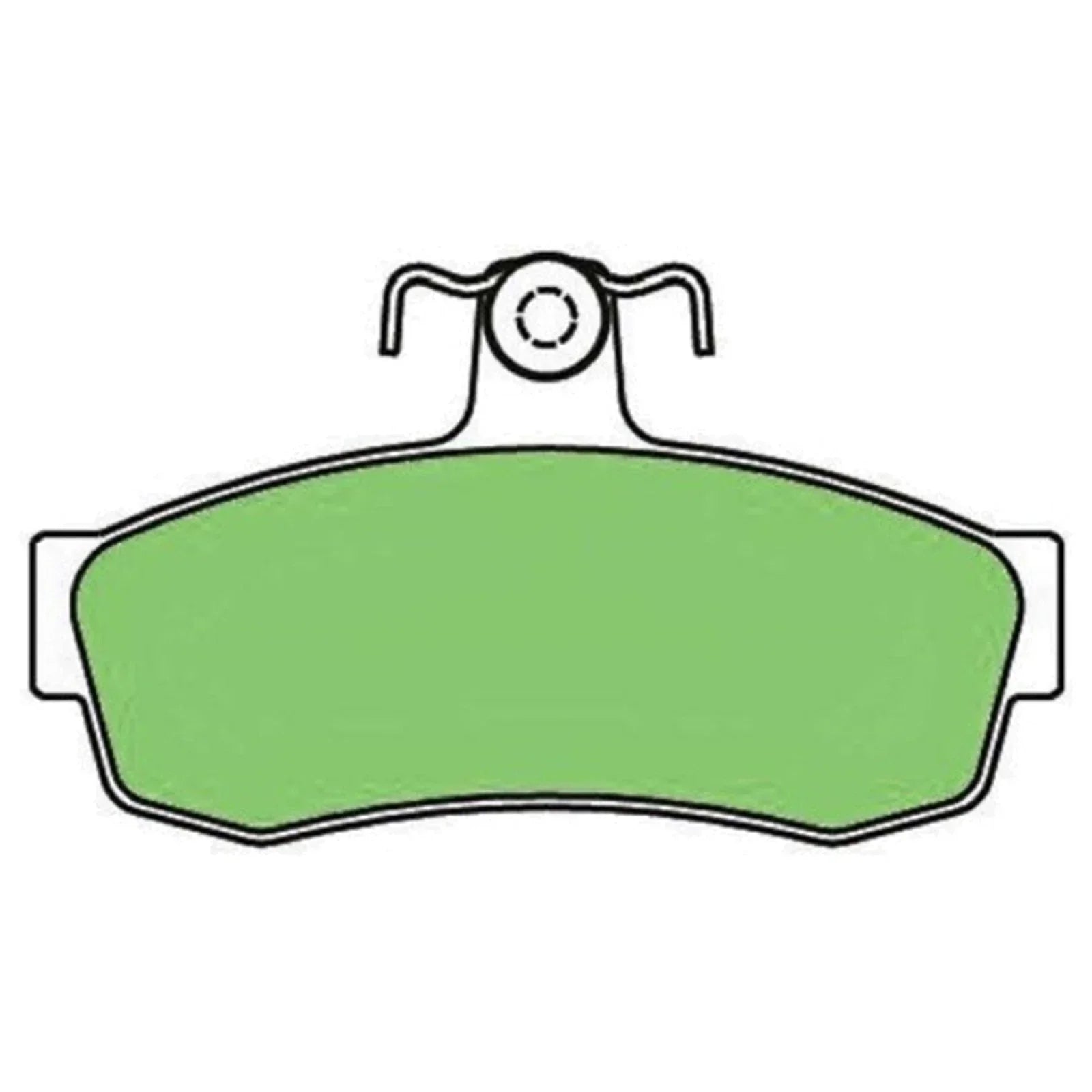 Front Disc Brake Pad Set for Toyota Corona RT104 RT118 (1973–1979)