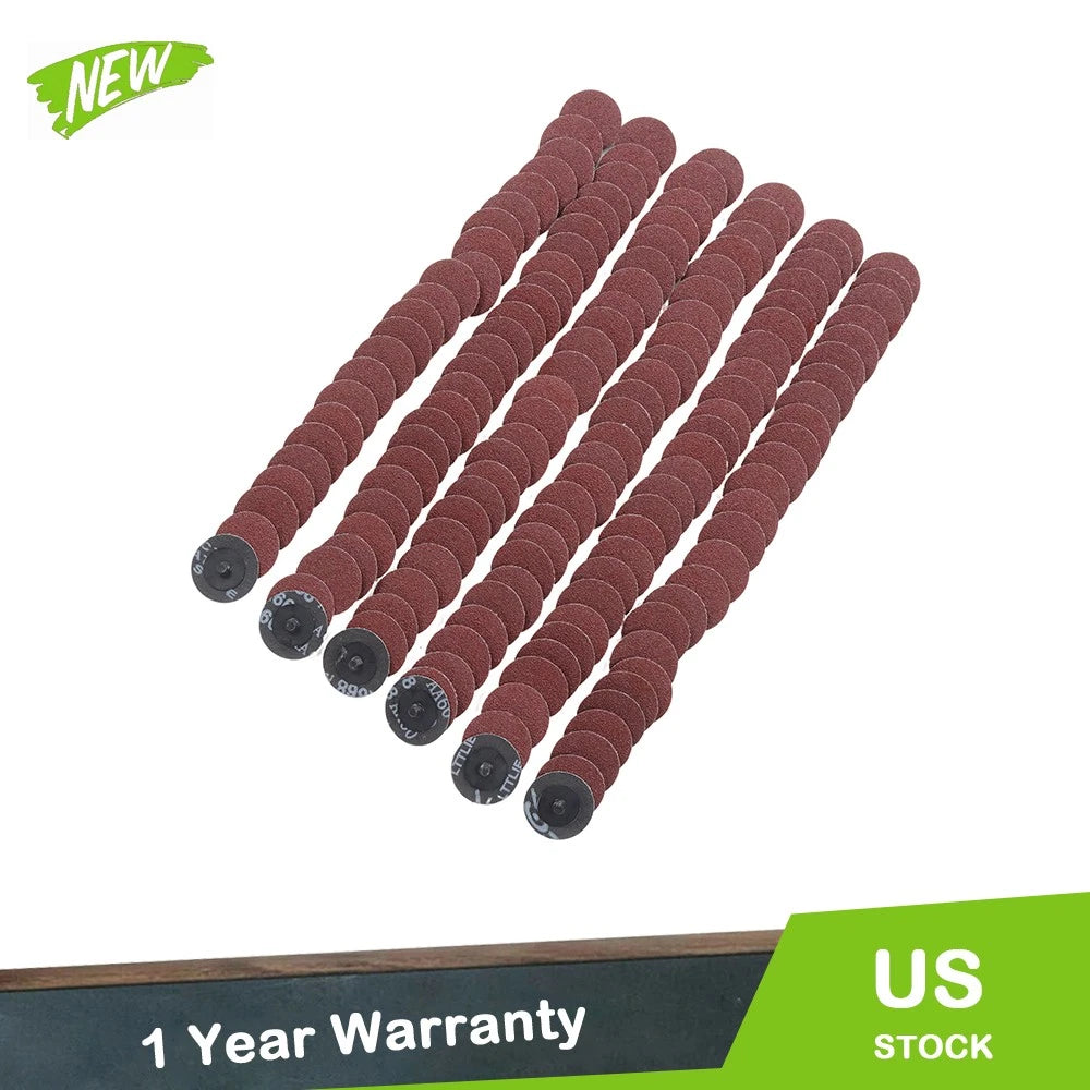 Set of 150 Torque Sanding Discs for Die Grinder (2 Inch, 60 Grit)