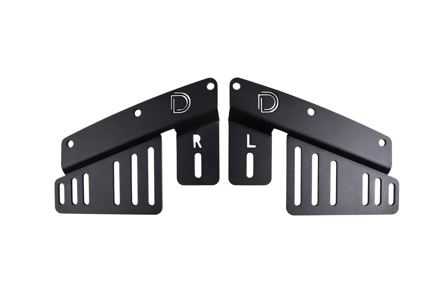 Diode Dynamics Fog Pocket Brackets for 2021-2025 Ford Bronco with Steel Bumper
