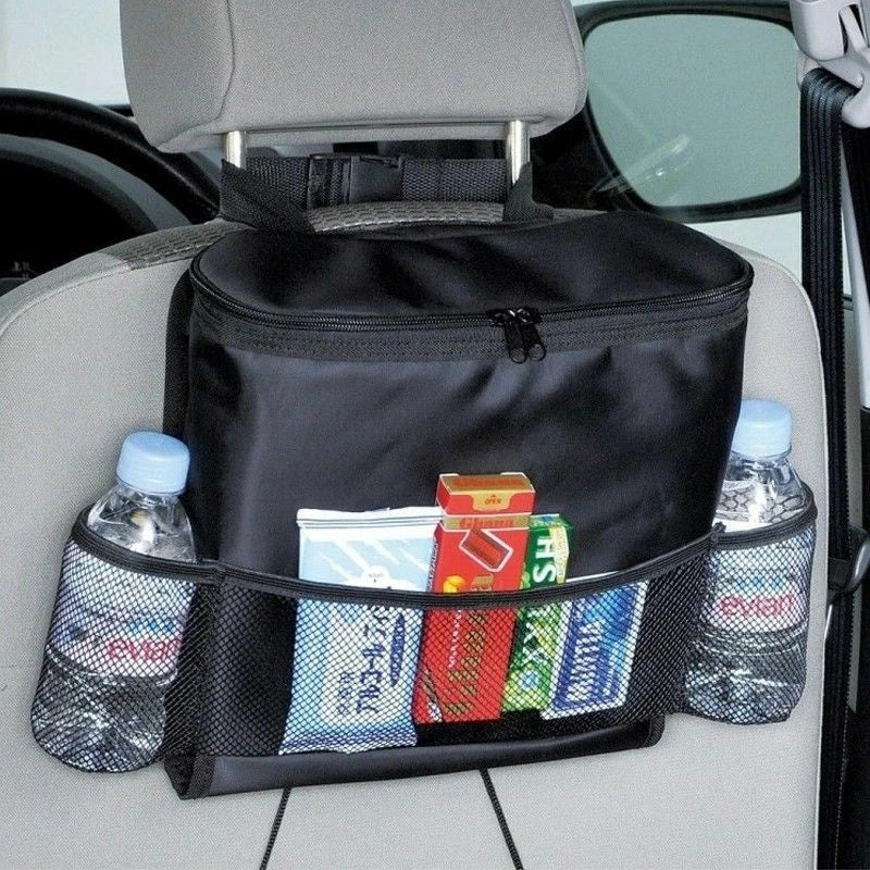 Back Seat Multi-Pocket Cooler Storage Bag for Car (Universal)