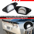 LED License Plate Light Lamp for Chevy Corvette C4 C5 C6 (1984–2013)