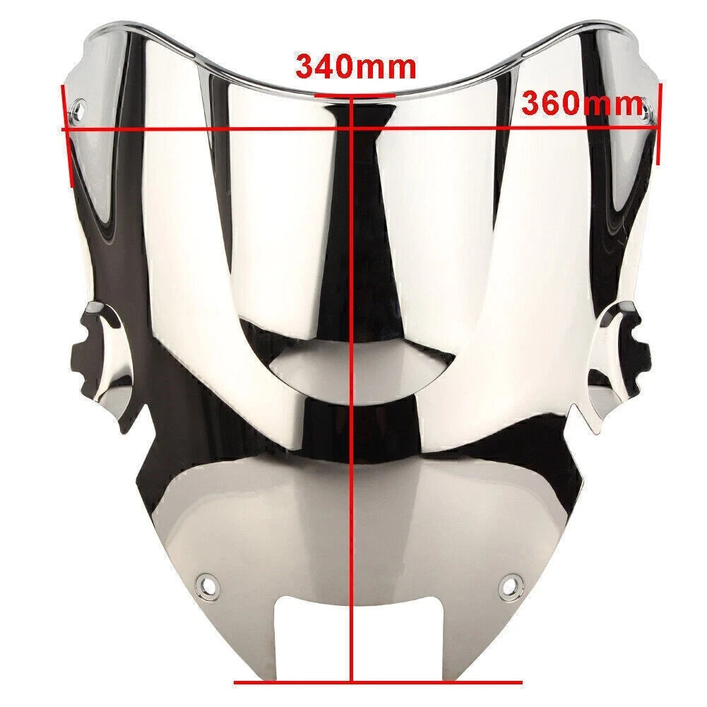 Front Windshield for Honda Super Hawk 1000 VTR1000F (1997–2005) Iridium