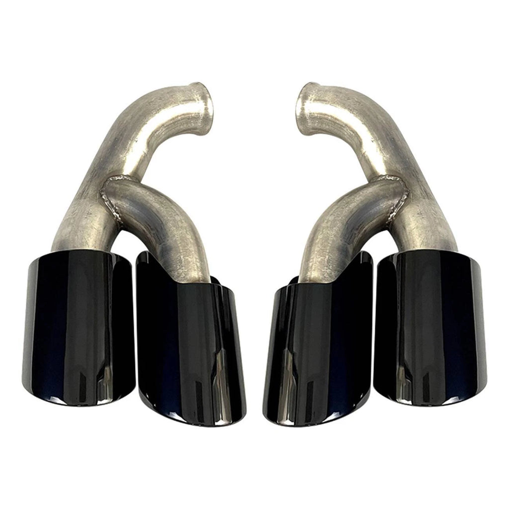 Stainless Steel Muffler Tail Tip Exhaust Pipe for Porsche Cayenne (2015–2023)