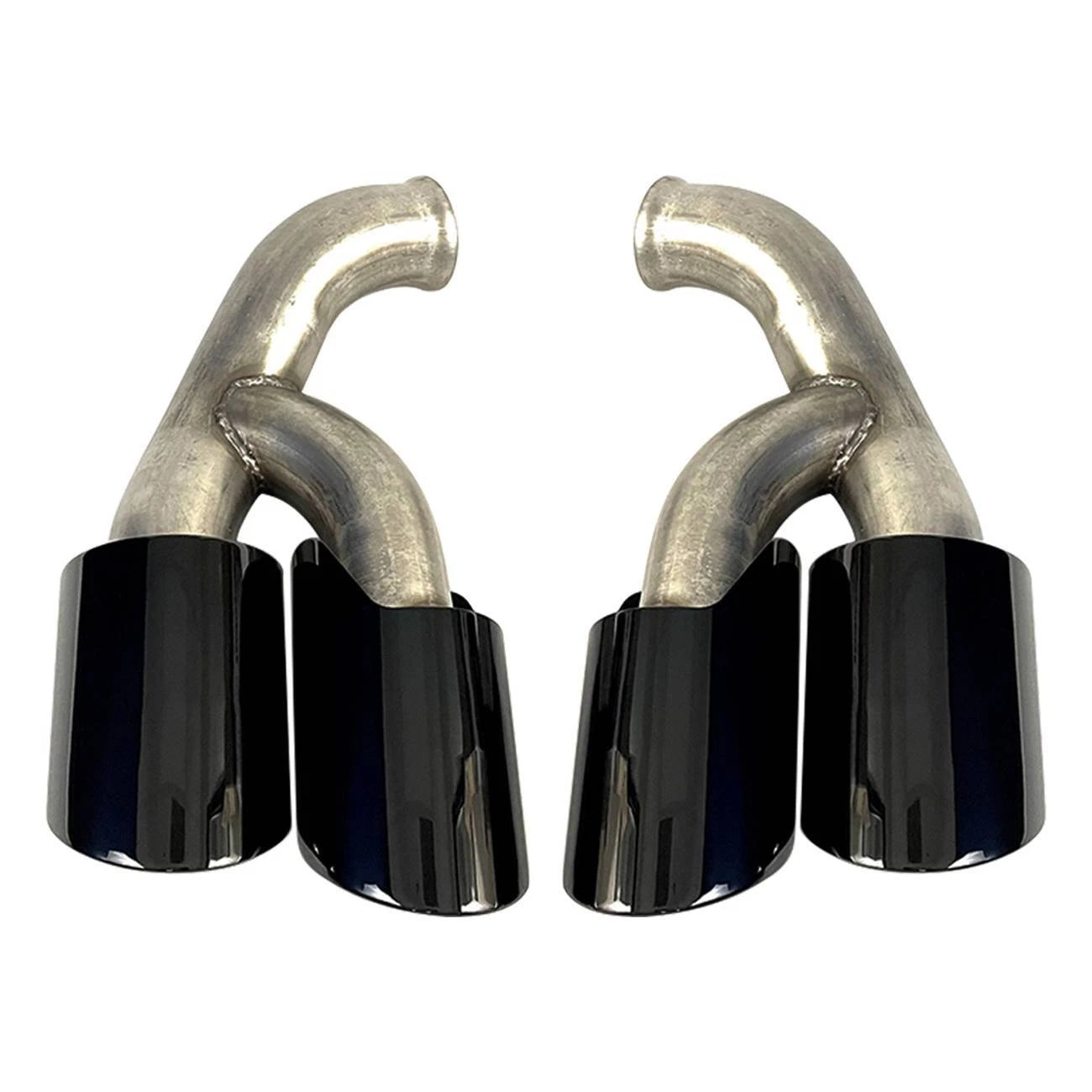 Stainless Steel Muffler Tail Tip Exhaust Pipe for Porsche Cayenne (2015–2023)