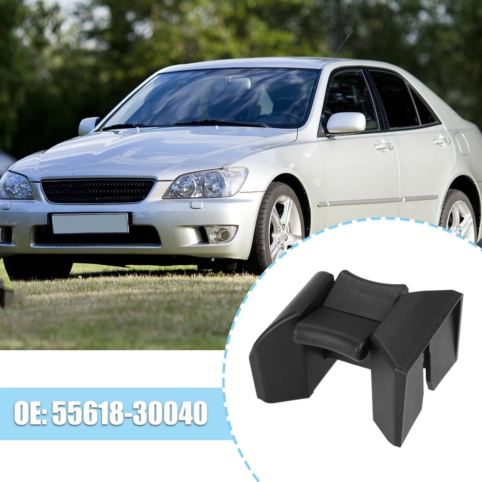 Cup Holder Insert for Lexus GS300 GS350 GS430 GS450h GS460 (1998–2016) 55618-30040