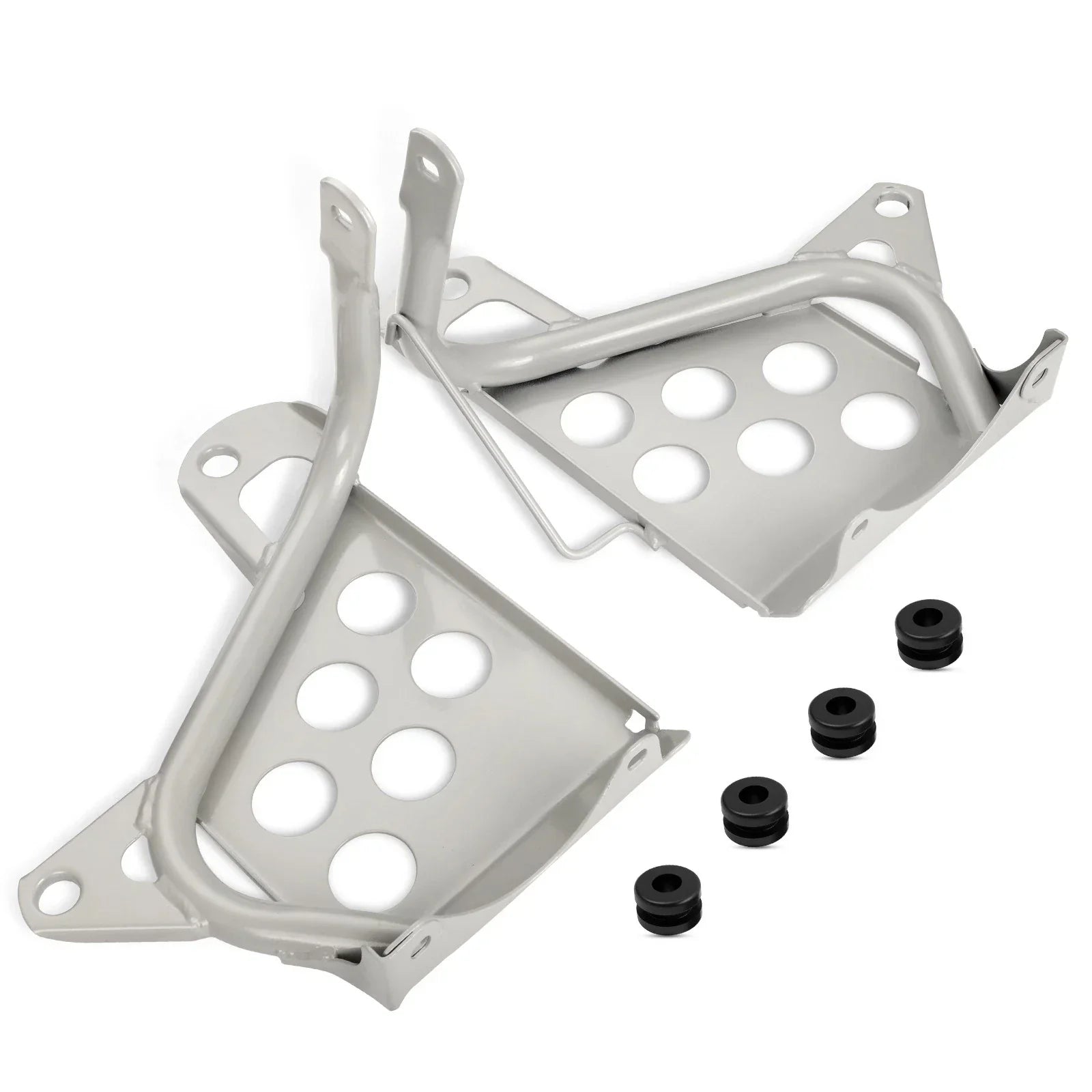 Right Left Footrest Heel Guard Plate for Yamaha Blaster (1988–2002)