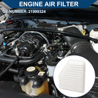 Car Engine Air Filter No. 21999324 for Chevrolet Cobalt 2.2L 2.4L (2005–2010)