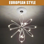 12 Inch White Ceiling Medallion for Fan Light Fixture