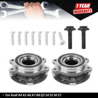 Pair Wheel Hub Bearings for Audi A4 A5 A6 A7 A8 Q5 S4 S5 S6 S7 (2000â2023)