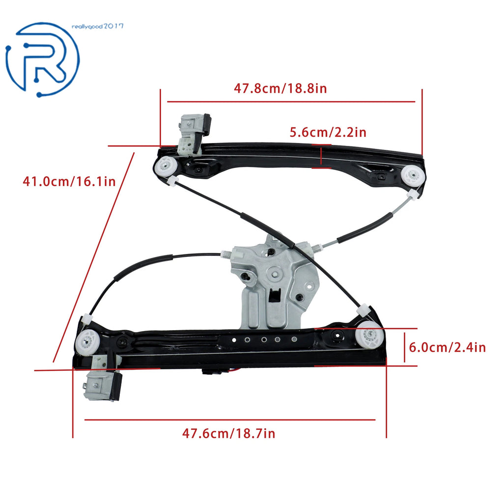 Front Passenger Window Regulator Assembly for Chevy Cruze (2012-2015)