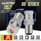 2X LED Tail Brake Stop Turn Signal Light Bulbs for Make Model (YYYY–YYYY)