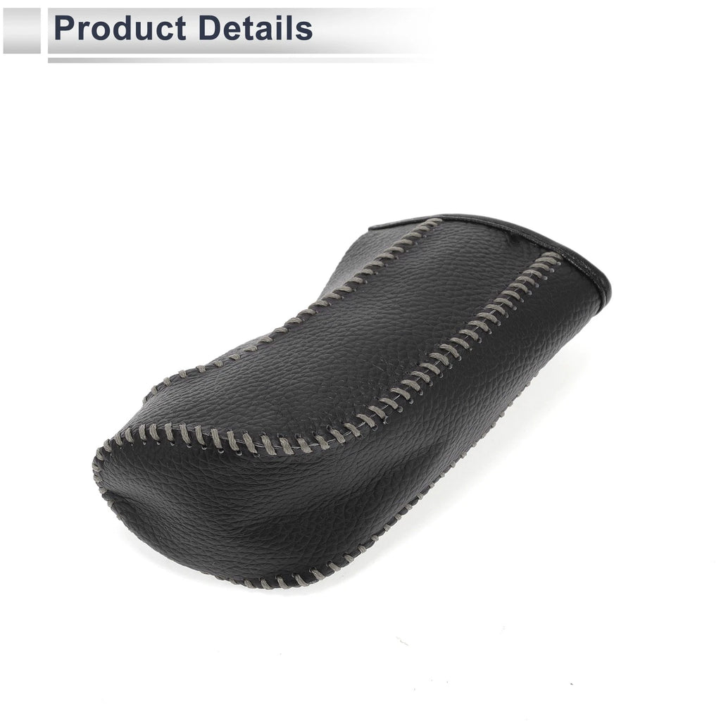 1 Pc Gear Shift Knob Cover for Nissan Tiida (2004–2012) Pebbled Black Grey