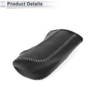 1 Pc Gear Shift Knob Cover for Nissan Tiida (2004–2012) Pebbled Black Grey