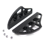 Dominator Shark Fin Footboard for Harley Softail Deluxe Slim (2000–2019)