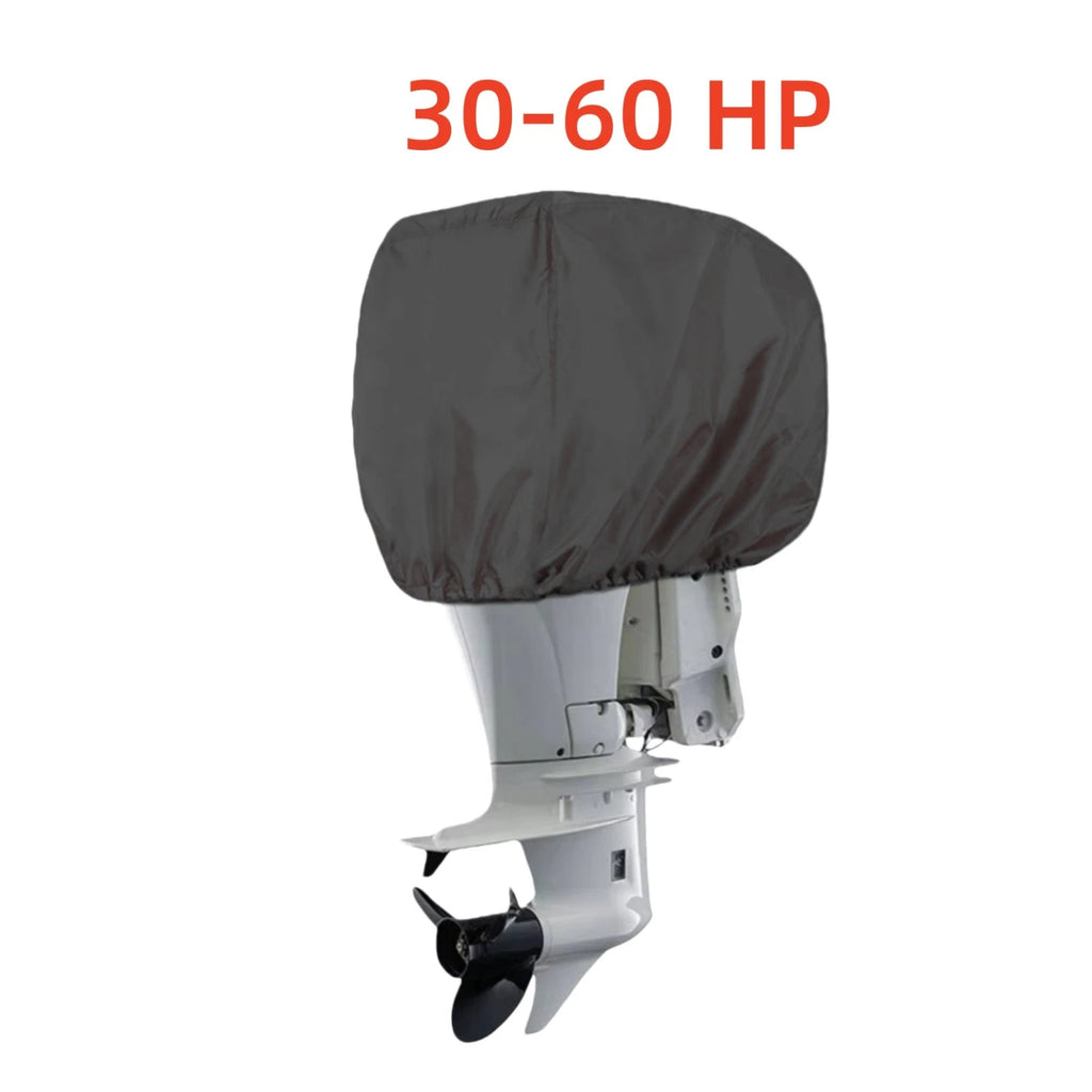 Heavy Duty Waterproof Boat Cover for Yamaha 30-60 HP Outboard